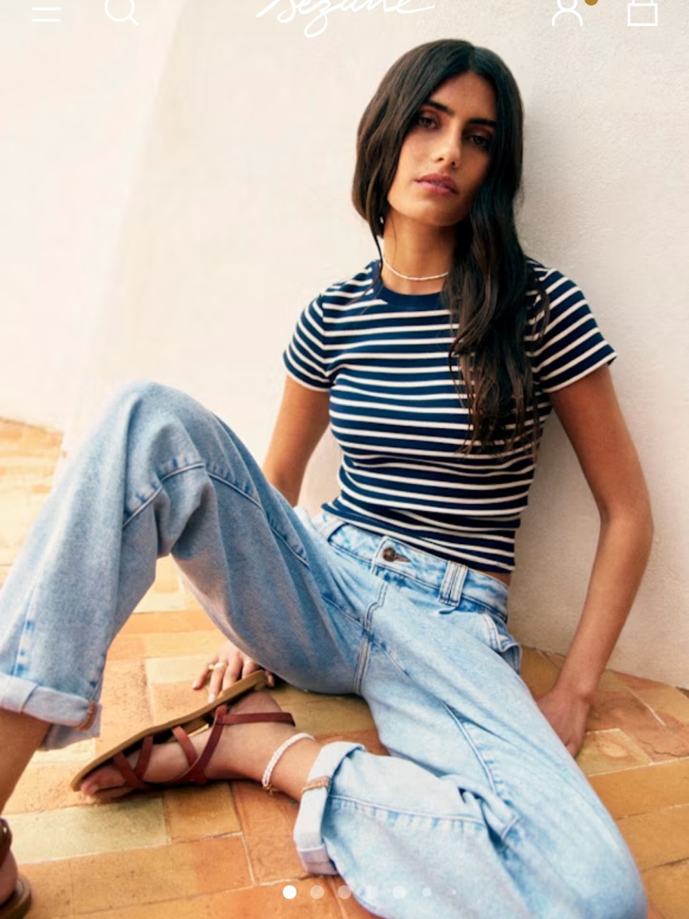 Worn Once Sezane Manu Jeans